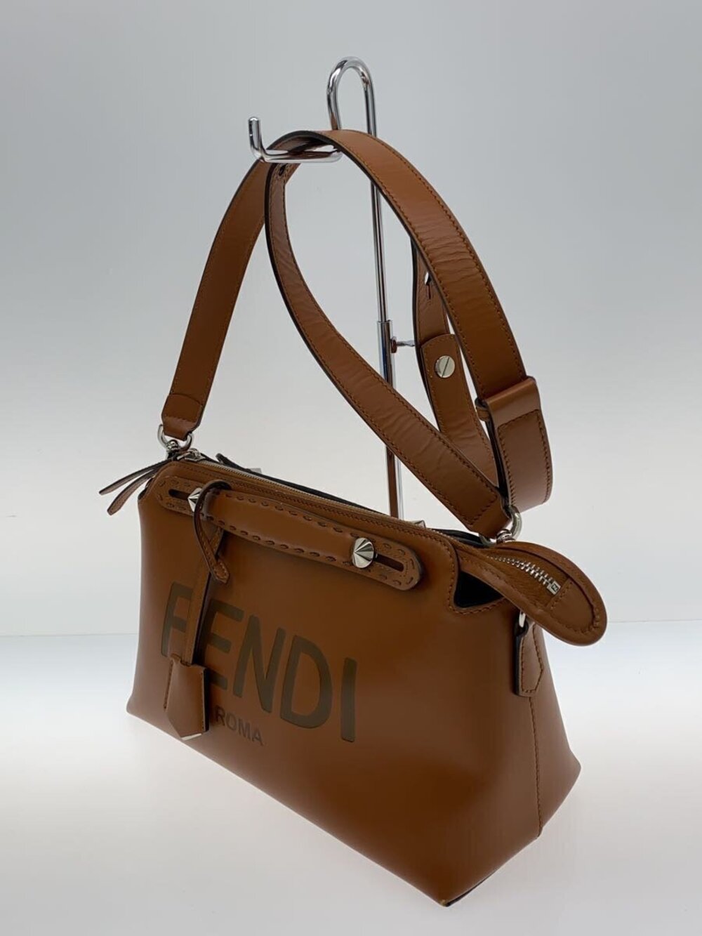 Fendi Brown Bag By The Leather Way Shoulder Brown